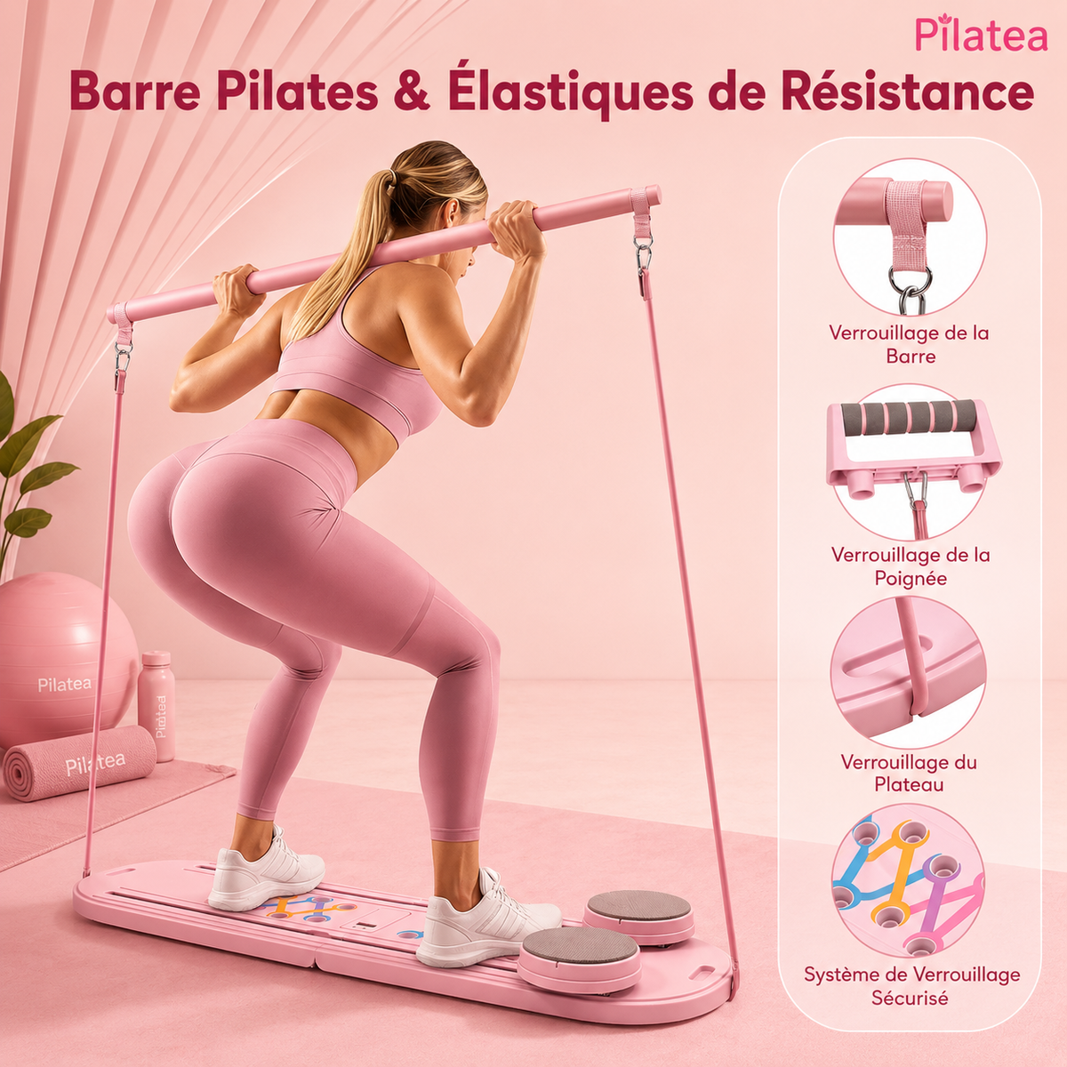 Planche Pilates Pilatea™