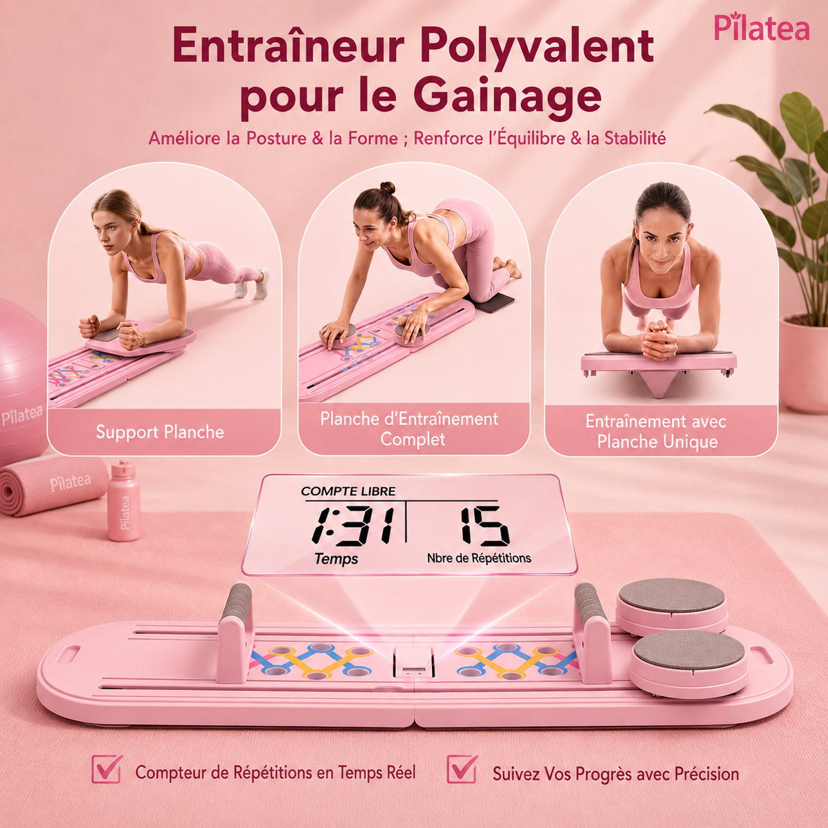 Planche Pilates Pilatea™