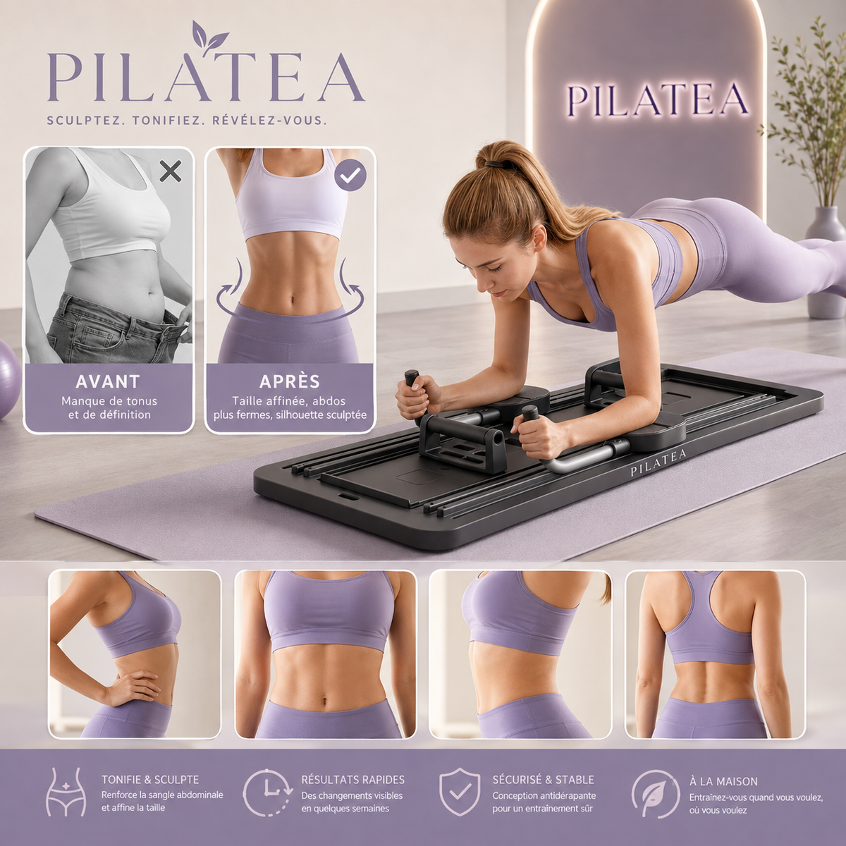 Pilatea™ reformer